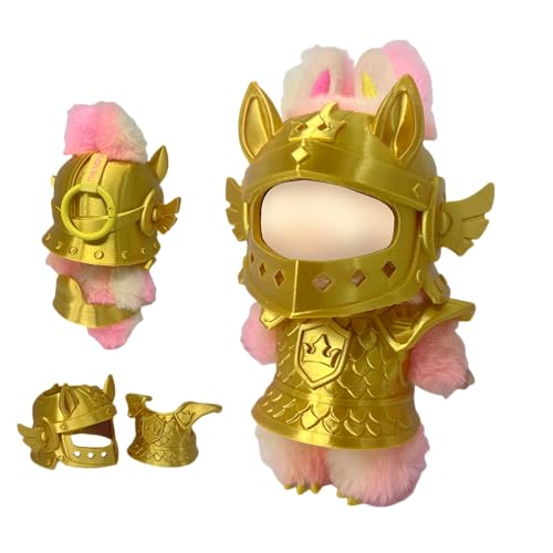 HAUTICO Ritter Rüstung Kostüm für 17 cm Monsterfiguren, Katze Drachen Rüstung Kostüm für Sammelfiguren von Hautico