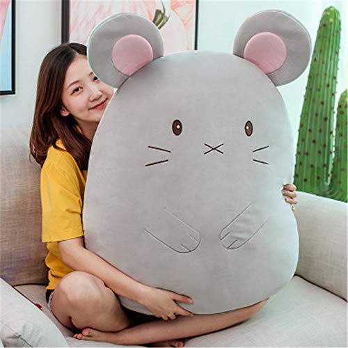Hava Kolari Cartoon Tier Maus Kaninchen Plüschtier Plüsch Dinosaurier Spielzeug Kindertagesgeschenk (Maus,60cm) von Hava Kolari