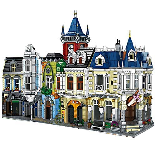 Havefun Haus Bausteine Bausatz Mit Minifigures, 8740 Klemmbausteine Modular Buildings 3 in 1 Buchhandlung Garten Taverne Architektur Modellbausatz, MOC Street View Gebäude Bauset Kompatibel mit Lego Havefun Haus Bausteine Bausatz Mit Minifigures, 8740 Klemmbausteine Modular Buildings 3 in 1 Buchhandlung Garten Taverne Architektur Modellbausatz, MOC Street View Gebäude Bauset Kompatibel mit Lego von Havefun