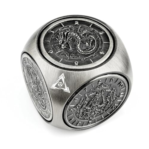 Haxtec Spinner Dice 7-in-1 Metal DND Dice Set Unique Dice Spinner Goblins Metal D&D Dice for Dungeons and Dragons DND Gifts- Dice King Haxtec Spinner Dice 7-in-1 Metal DND Dice Set Unique Dice Spinner Goblins Metal D&D Dice for Dungeons and Dragons DND Gifts- Dice King von Haxtec