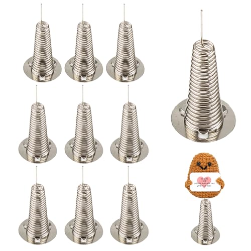 Hayaww 10 pcs Kopf Schütteln Federständer Federbasis Wackelkopf Auto Federbasis Schüttelnde Puppenfederbasen Puppenzubehör Basis Auto Schüttelkopf Puppenbasen Armaturenbrett DIY Heimdekoration (A) Hayaww 10 pcs Kopf Schütteln Federständer Federbasis Wackelkopf Auto Federbasis Schüttelnde Puppenfederbasen Puppenzubehör Basis Auto Schüttelkopf Puppenbasen Armaturenbrett DIY Heimdekoration (A) von Hayaww