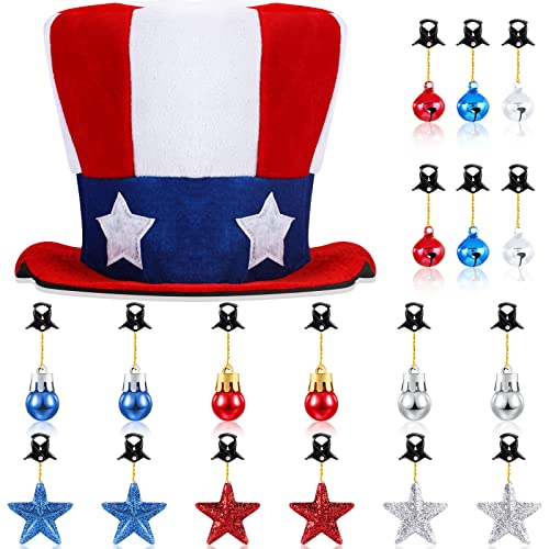 19-teiliges Dekorationsset für den 4. Juli, Hut und Patriotischer Hut, 18 Stück, Bartschmuck für Männer, Bartschmuck, Gesichtshaarkugeln für Männer am Unabhängigkeitstag, Arbeitstag, amerikanische Flagge, Kostüm-Zubehör 19-teiliges Dekorationsset für den 4. Juli, Hut und Patriotischer Hut, 18 Stück, Bartschmuck für Männer, Bartschmuck, Gesichtshaarkugeln für Männer am Unabhängigkeitstag, Arbeitstag, amerikanische Flagge, Kostüm-Zubehör von Haysandy