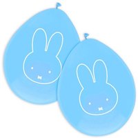 Miffy Luftballons, blau, für Babypartys von Jungs, 6 Stück Miffy Luftballons, blau, für Babypartys von Jungs, 6 Stück von Haza Groep B.V.