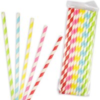 Trinkhalme, bunt gestreift, 20 Stück Trinkhalme, bunt gestreift, 20 Stück von Haza Groep B.V.