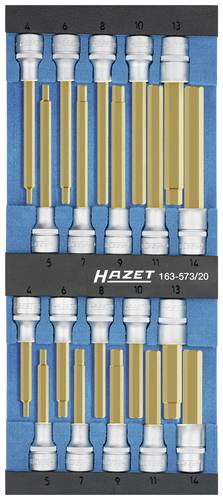 Hazet 163-573/20 Steckschlüsseleinsatz-Set 1/2  (12.5 mm) 163-573/20 von Hazet