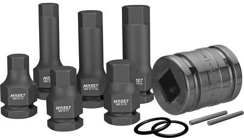 Hazet Schlagschrauber-Steckschlüsseleinsatz-Set 1/2  (12.5 mm), 1  (25 mm) 985S/11 von Hazet