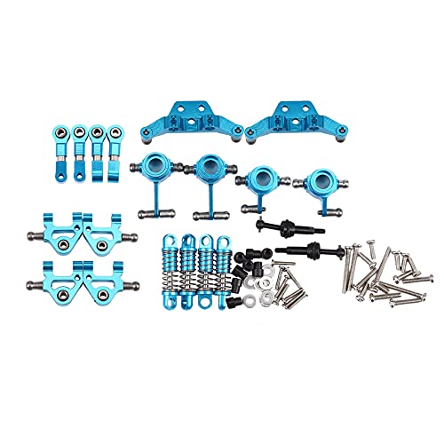 Hbaebdoo Stoßdämpfer für Upgrade-Teile aus Metall für Autoteile 1/28 K969 K979 K989 K999 P929 P939 mit Fernbedienung, Blau von Hbaebdoo