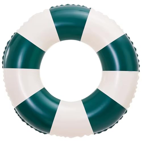 Hbbgdiy Aufblasbare Poolringe für Erwachsene, 35 Zoll verdickte große Auftriebsretro -Streifenpool -Wasserspielzeug für Sommerstrand Schwimmen Hbbgdiy Aufblasbare Poolringe für Erwachsene, 35 Zoll verdickte große Auftriebsretro -Streifenpool -Wasserspielzeug für Sommerstrand Schwimmen von Hbbgdiy