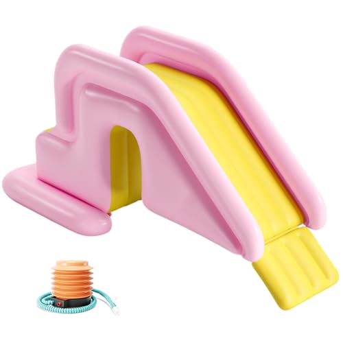 Hbbgdiy Aufblasbarer Poolrutsche, 78, 7 x 33, 5 x 31, 5 Zoll PVC-Swimmingpool-Rutsche, breite wasserablösbare aufblasbare Wasserrutschen für Außen-, Innen-, Hinterhof-, Style-2. Hbbgdiy Aufblasbarer Poolrutsche, 78, 7 x 33, 5 x 31, 5 Zoll PVC-Swimmingpool-Rutsche, breite wasserablösbare aufblasbare Wasserrutschen für Außen-, Innen-, Hinterhof-, Style-2. von Hbbgdiy