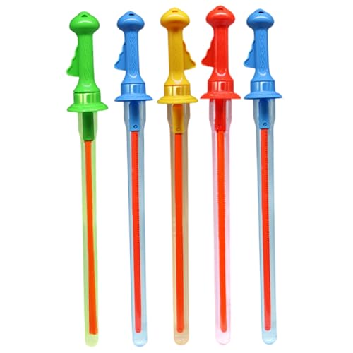Hbbgdiy Bubble-Zauberstäbe für Kinder 5pcs 18 Zoll V-förmige Bubble-Sticks mit hiltförmigem EIN-Off-Griff tragbares interaktives Outdoor-Spielzeug für den Sommer Hbbgdiy Bubble-Zauberstäbe für Kinder 5pcs 18 Zoll V-förmige Bubble-Sticks mit hiltförmigem EIN-Off-Griff tragbares interaktives Outdoor-Spielzeug für den Sommer von Hbbgdiy