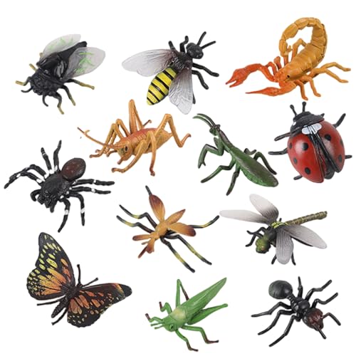 Hbbgdiy Falsche Fehler, 12pcs realistische Plastikwanzenspielzeug für Kinder -Party -Geburtstagsgeschenke Kinder simuliert Insekten Spielzeugtiermodell Hbbgdiy Falsche Fehler, 12pcs realistische Plastikwanzenspielzeug für Kinder -Party -Geburtstagsgeschenke Kinder simuliert Insekten Spielzeugtiermodell von Hbbgdiy