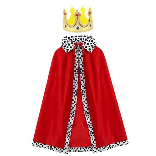 Hbbgdiy King Cape, Kinderkostüm Set mit Crow Hbbgdiy King Cape, Kinderkostüm Set mit Crow von Hbbgdiy