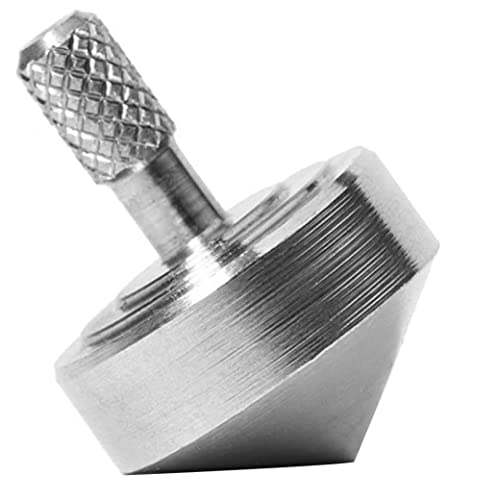 Hbbgdiy Magic Spinning Top Gyroscope Metall Silber Mini Resistanteless Automatic Flip Toys Weihnachten für Kids Magic Spinning Top, Mini -Metall -, Metallgyroskop von Hbbgdiy