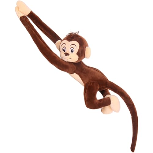 Hbbgdiy Monkey Plüsch 27, 6 Zoll realistisches braunes Affengefüllte Tier mit süßem Ausdruck, Langer Schwanz und langem Arm kuschly interaktives gefülltes Spielzeug für Zuhause, Büro, Kindergarten Hbbgdiy Monkey Plüsch 27, 6 Zoll realistisches braunes Affengefüllte Tier mit süßem Ausdruck, Langer Schwanz und langem Arm kuschly interaktives gefülltes Spielzeug für Zuhause, Büro, Kindergarten von Hbbgdiy
