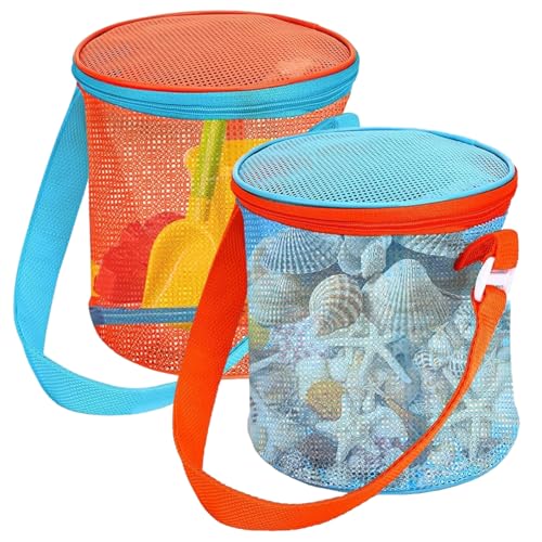 Hbbgdiy Muschelbeutel, 4pcs Mesh Muschel Sammelnbeutel mit verstellbarem Riemen, Sandspielzeug Aufbewahrungseimer Beach Toy Bag, Mesh Beach, Kinder, Sandspielzeug Hbbgdiy Muschelbeutel, 4pcs Mesh Muschel Sammelnbeutel mit verstellbarem Riemen, Sandspielzeug Aufbewahrungseimer Beach Toy Bag, Mesh Beach, Kinder, Sandspielzeug von Hbbgdiy
