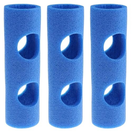 Hbbgdiy Pool -Nudelanschluss, 3pcs Leichte Schaumschaumschwimmnudelanschluss mit 2 Löchern, praktische Schwimmtrainingshilfen für Kinder und Erwachsene von Hbbgdiy