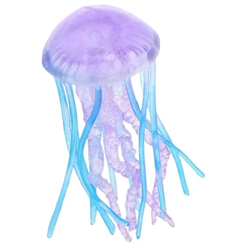 Hbbgdiy Qualle Toy Purple realistische falsche Quallen Spielzeugfisch für Kinder dekorative PVC -Meerestier Figuren Fisch, Meerestiere Spielzeug, Meereskreaturen Spielzeug für Kinder, Tierfiguren Hbbgdiy Qualle Toy Purple realistische falsche Quallen Spielzeugfisch für Kinder dekorative PVC -Meerestier Figuren Fisch, Meerestiere Spielzeug, Meereskreaturen Spielzeug für Kinder, Tierfiguren von Hbbgdiy
