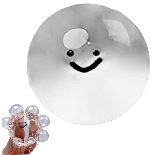 Hbbgdiy Stressbälle für Erwachsene/Kinder, klares lächelnder Gesichtsstressspielzeug mit Spritze, Ultra Soft Angst -Linderungspflichtigen für Partygunst, Schulprämien Hbbgdiy Stressbälle für Erwachsene/Kinder, klares lächelnder Gesichtsstressspielzeug mit Spritze, Ultra Soft Angst -Linderungspflichtigen für Partygunst, Schulprämien von Hbbgdiy