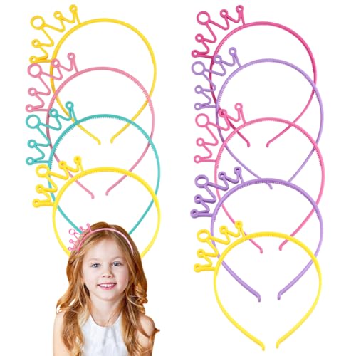 Hbbgdiy Tiara Stirnband, 9pcs 5x6 Zoll Nicht-Kratzer Leichtes Kronstadband für Frauen & Mädchen süße Prinzessin-Krone für Geburtstagsfeier, zufällige Farbe Hbbgdiy Tiara Stirnband, 9pcs 5x6 Zoll Nicht-Kratzer Leichtes Kronstadband für Frauen & Mädchen süße Prinzessin-Krone für Geburtstagsfeier, zufällige Farbe von Hbbgdiy