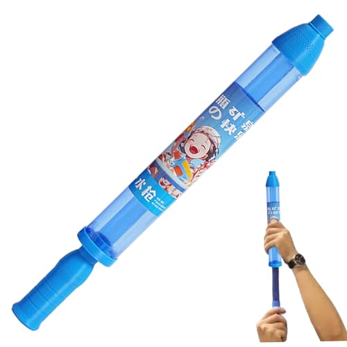 Hbbgdiy Wasserpistolen für Kinder, Feuerwerksseeler Wasserpistole, Nachtglühplastik -Wasserspielzeug für Outdoor Pool Beach Outdoor -Kampfspielzeug, blau Hbbgdiy Wasserpistolen für Kinder, Feuerwerksseeler Wasserpistole, Nachtglühplastik -Wasserspielzeug für Outdoor Pool Beach Outdoor -Kampfspielzeug, blau von Hbbgdiy