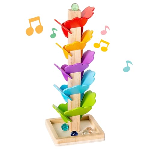 Holz Marmor Run Music Tree Montessori Ball Drop Spielzeug, lernender Lernball Run Montessori Sound Tree Toy für Jungen und Mädchen Geburtstag Holz Marmor Run Music Tree Montessori Ball Drop Spielzeug, lernender Lernball Run Montessori Sound Tree Toy für Jungen und Mädchen Geburtstag von Hbbgdiy