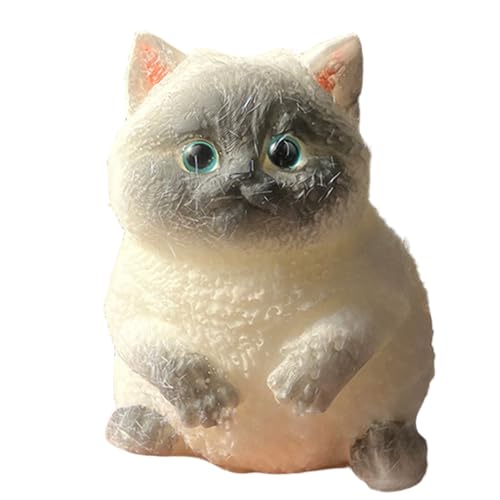 Katzenstress Ball, niedliche siamesische Katzenstress-Squeeze-Spielzeug mit langsam steigenden Ultra-weichen Angst-Relief-Werkzeugen süßer Ball, Squeeze-Spielzeug, Angst-Relief- Katzenstress Ball, niedliche siamesische Katzenstress-Squeeze-Spielzeug mit langsam steigenden Ultra-weichen Angst-Relief-Werkzeugen süßer Ball, Squeeze-Spielzeug, Angst-Relief- von Hbbgdiy