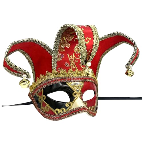 Masquerade -Maske für Frauen, Halbgesicht Masquerade Maske Exquisite einzigartige Themenparty -Requisiten für Mardi Gras Halloween Cosplay Musical Party von Hbbgdiy