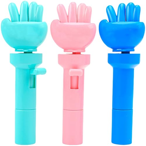Rock Paper Scissors Spielzeug 3PCS Safe und lustige Handheld Rock Paper Scissors Spiele Entertainment Interaction Toy Finger Raten für Heimparty, zufällige Farbe Rock Paper Scissors Spielzeug 3PCS Safe und lustige Handheld Rock Paper Scissors Spiele Entertainment Interaction Toy Finger Raten für Heimparty, zufällige Farbe von Hbbgdiy