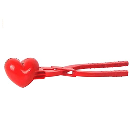 Hbbgdiy Schneeballhersteller Snowball Tongs Herz Winter Form Plastik Sandball Werkzeug Clip Kinder Spielzeug Outdoor roter Schneeballhersteller, Schneeballclip, Clip, Schneeballherstell Hbbgdiy Schneeballhersteller Snowball Tongs Herz Winter Form Plastik Sandball Werkzeug Clip Kinder Spielzeug Outdoor roter Schneeballhersteller, Schneeballclip, Clip, Schneeballherstell von Hbbgdiy
