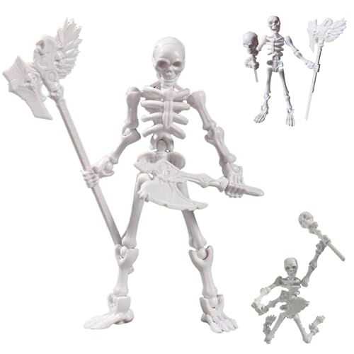 Skelett -Action -Figur, 3PCS Hangable & Movable Skeleton Key mit Mehreren Waffen, DIY -Desktop -Dekor -Bewegbare Puppe für Zuhause, Schule, Schule Skelett -Action -Figur, 3PCS Hangable & Movable Skeleton Key mit Mehreren Waffen, DIY -Desktop -Dekor -Bewegbare Puppe für Zuhause, Schule, Schule von Hbbgdiy
