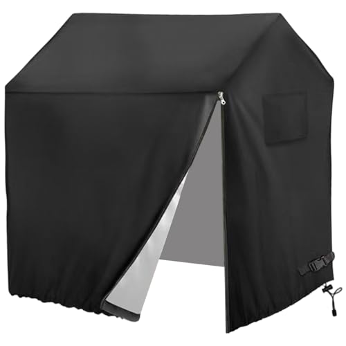 Spielhaus-Abdeckung, 210d Oxford-Stoff-Staubschutzhülle mit verstellbarem Kordelzug und Reißverschluss, Spielhaus-Zubehör, 43, 31x47, 24x55, 12 Zoll von Hbbgdiy