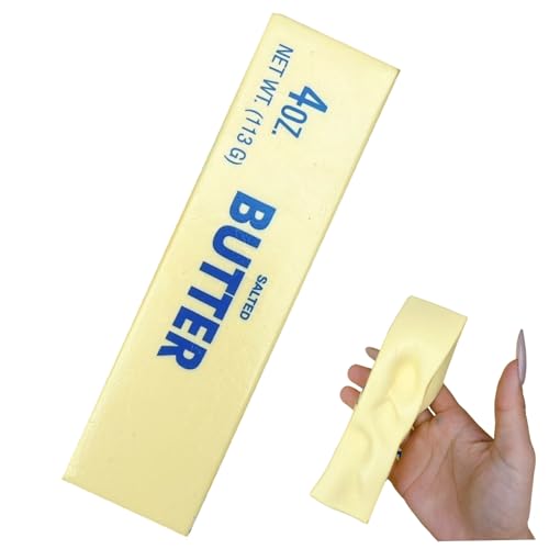 Squish -Spielzeug, langsamer Abpraller süßer Butter Squeeze Stress Bälle, 5, 7x1, 6 Zoll Stressabbau Sensorisches Spielzeug für Erwachsene Kindergeschenke Squish -Spielzeug, langsamer Abpraller süßer Butter Squeeze Stress Bälle, 5, 7x1, 6 Zoll Stressabbau Sensorisches Spielzeug für Erwachsene Kindergeschenke von Hbbgdiy