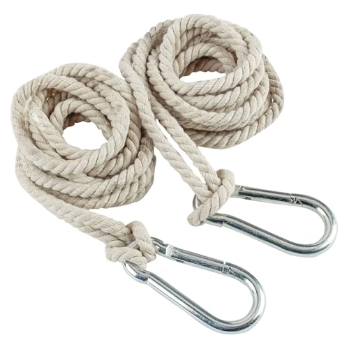 Tree Swing -Gurte Set Safety & Sturdy Hängematte Hanging Kit mit 2 Wurzel 8 -Fuß -Hängemattenseil und 2 Haken für Gartenzubehör von Hbbgdiy