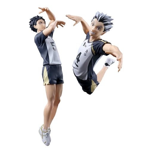 Akaashi Keiji & Kotaro Bokuto Figur Akaashi Keiji & Kotaro Bokuto Anime Figur Anime Action Figur Modell Desktop Ornamente Sammlerstücke Geburtstagsgeschenk von Hcenxan