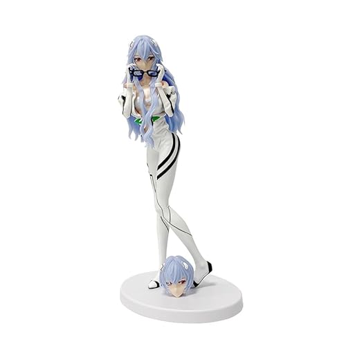 Ayanami Rei Figur Anime Ayanami Rei Figur Action Haltung PVC Schlafzimmer Desktop Weihnachtsdekorationen Modell SammlerstüCke von Hcenxan