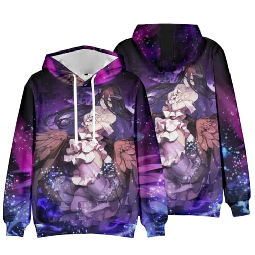 Hcenxan Albedo Anime Langarm-Sweatshirt Animation Charakter Peripheriekleidung Neue Cos Play 3D-Digital-Farbdruck Kapuzenpullover Hcenxan Albedo Anime Langarm-Sweatshirt Animation Charakter Peripheriekleidung Neue Cos Play 3D-Digital-Farbdruck Kapuzenpullover von Hcenxan