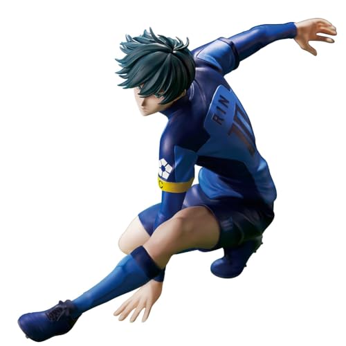 Hcenxan Anime Figur Rin Itoshi Anime Stehendes Modell Schlafzimmer Desktop Ornamente SammlerstüCke Weihnachtsdekorationen von Hcenxan
