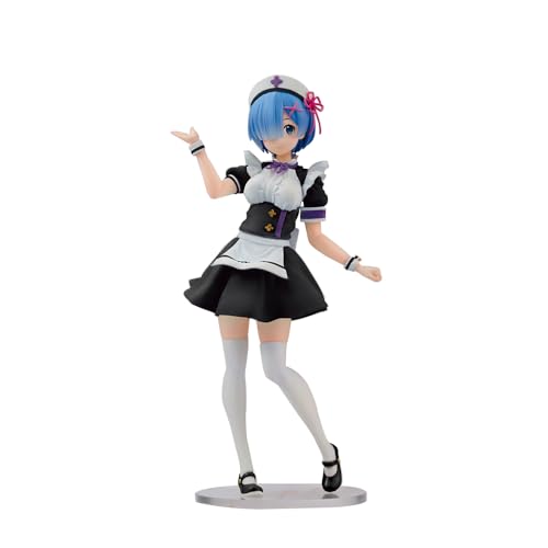 Hcenxan Anime RAM Figur Maid Outfit Figure Charakter Modell Schreibtisch Dekoration für Geburtstagsgeschenke von Hcenxan