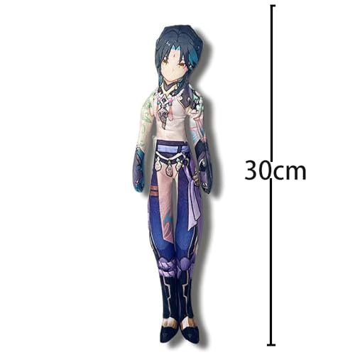 Hcenxan Anime Xiao Plüsch Figur Plüschpuppe Tighnari Plüsch Actionfigur Cosplay Kuscheltier Spielzeug for Gamer Geschenk 30cm von Hcenxan