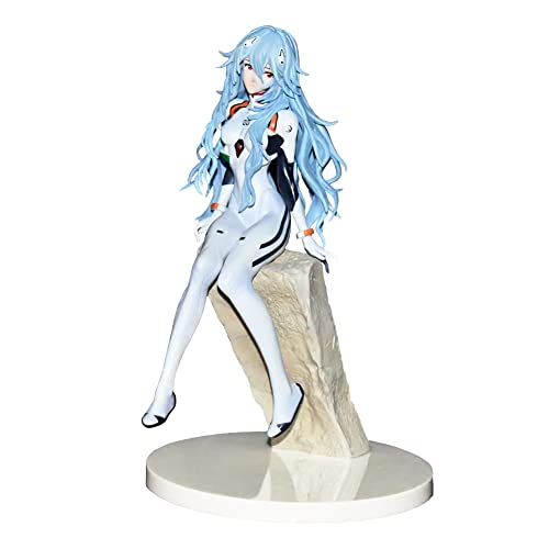 Hcenxan Ayanami Rei Figur Anime Charakter Ayanami Rei Modell PVC Schlafzimmer Home Modell Ornamente Sammlung Figur, EIN Geschenk FüR Einen Freund von Hcenxan