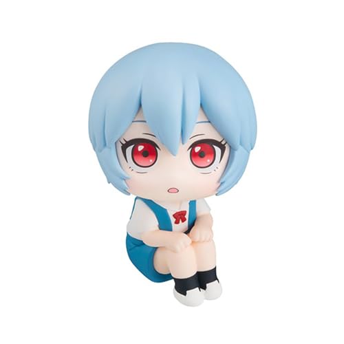 Hcenxan Ayanami Rei Look-Up Figur Anime Charakter Ayanami Rei Look-Up Figur PVC Home Dekoration Ornamente SammlerstüCke Modell von Hcenxan