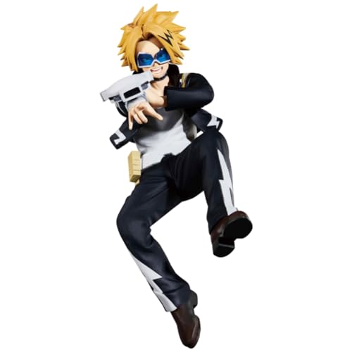 Hcenxan MHA Anime Kaminari Denki Figur Kaminari Denki Aktionsfigur Statue Schreibtischdekoration Anime Fan Geschenk von Hcenxan