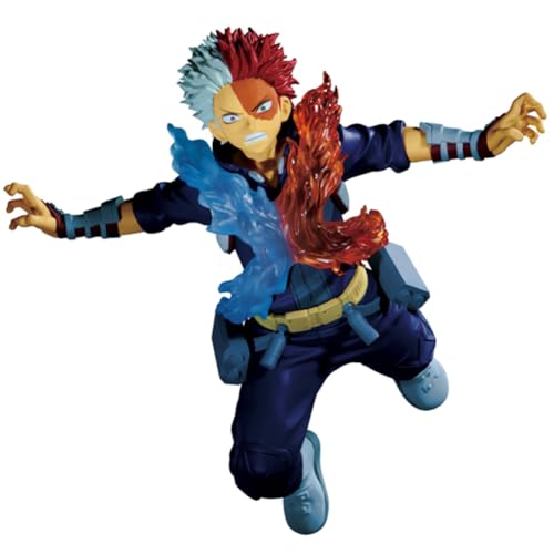 Hcenxan MHA Anime Todoroki Shouto Figur Todoroki Shouto Aktionsfigur Statue Schreibtischdekoration Anime Fan Geschenk von Hcenxan