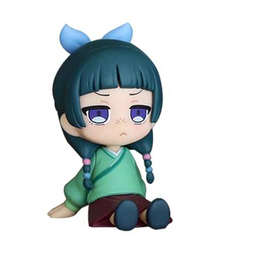 Hcenxan Maomao Figur Anime Niedliche Charaktere Maomao Figur 6,3cm Animation Desktop Ornamente PVC ComputergehäUse Dekoration, Geburtstagsgeschenke FüR Freunde von Hcenxan