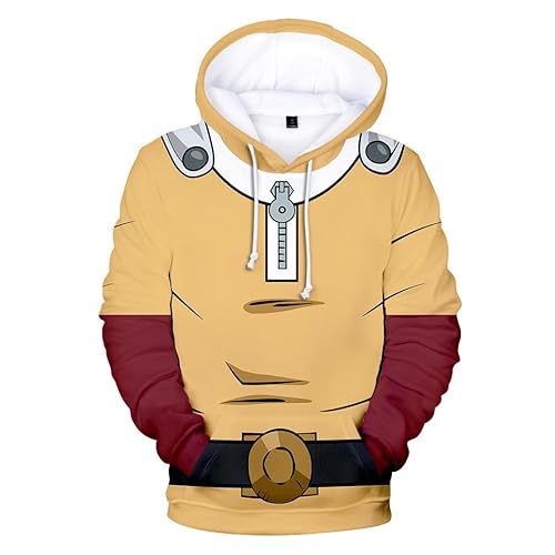 Hcenxan Saitama Langarm-Sweatshirt Animation Peripheriebekleidung Erwachsene 3d Digital Color Printed Hoodie, Ein Geschenk FüR Einen Freund Hcenxan Saitama Langarm-Sweatshirt Animation Peripheriebekleidung Erwachsene 3d Digital Color Printed Hoodie, Ein Geschenk FüR Einen Freund von Hcenxan