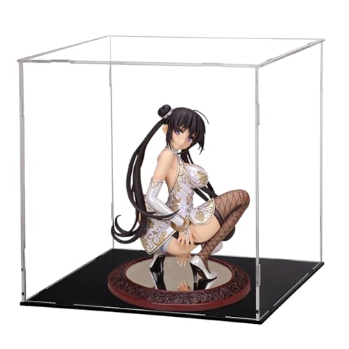 Hcenxan Tougetsu Matsuri Figur Original Malerei Figur SchöNes MäDchen Serie 16cm Nationaler Stil Cheongsam Kniebeugen Haltung Desktop Ornament Modell von Hcenxan