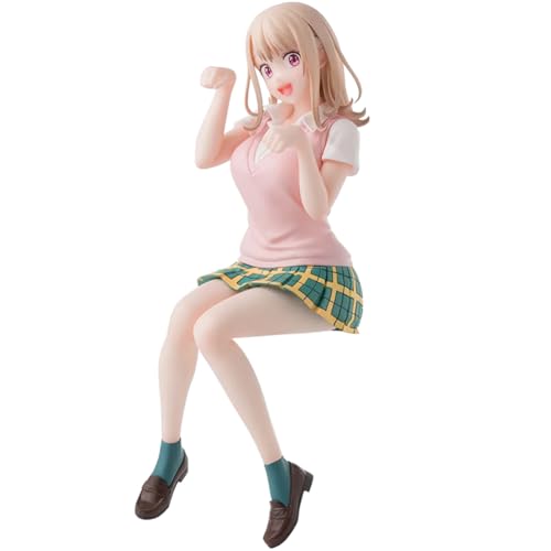Mona Kawai Figur Uniform Sitzen Figure Original Painting Statuen Anime Action Figuren Modell Heimdekoration Sammlerstücke Desktop Dekorationen von Hcenxan