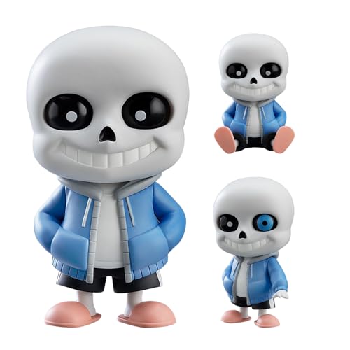Sans Actionfigur Anime Spiel Nettes Action-Modell Stehende Desktop-Ornamente Modell Weihnachtsdekorationen 10cm von Hcenxan
