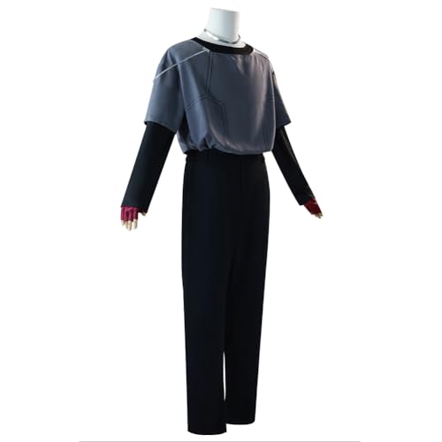 Till Cosplay kostüm Halloween Cosplay Outfits Tops Hosen Wig Komplettes Set Anime Charakter Karneval Dress Up Anzug mit Perücke für Männer von Hcenxan