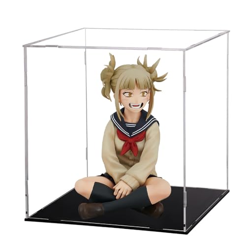 Toga Himiko Figur Sitzen MäDchen Desktop Ornament Modell + Acryl Figur Lagerung Display Box Set, Senden Freunde Geburtstagsgeschenk 10cm von Hcenxan
